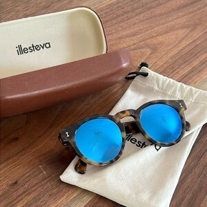 Illesteva sunglasses used Leonard 48 22 145
